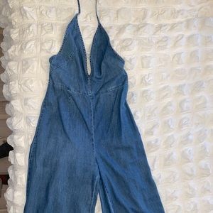 Denim jumpsuit